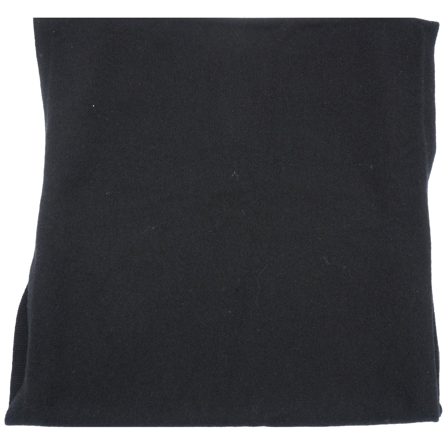 Chanel Black and White Knitted Scarf