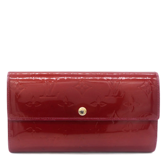 Monogram Vernis Sarah Wallet Pomme D’Amour