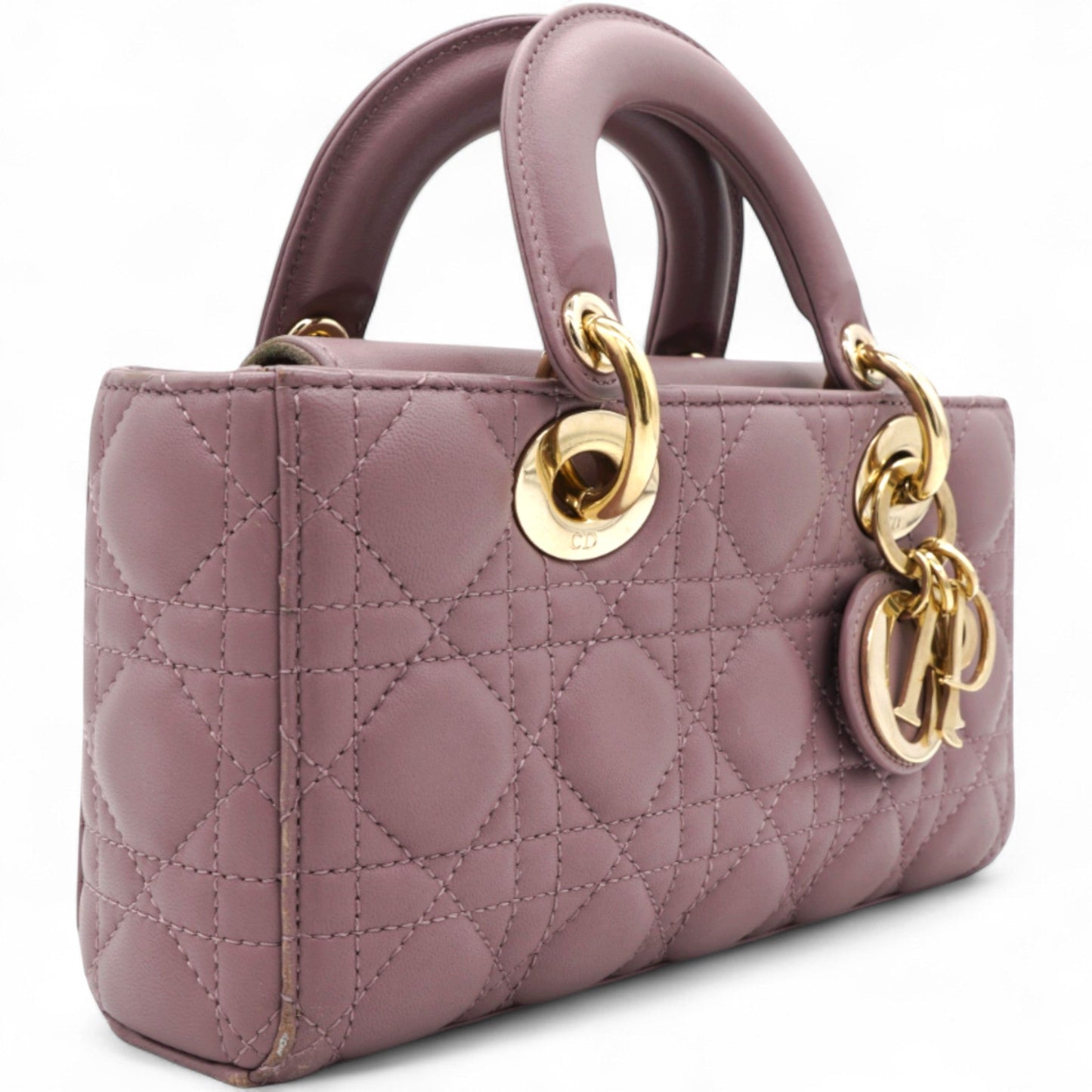 Lambskin Cannage Dioramour Lady D-Joy Purple