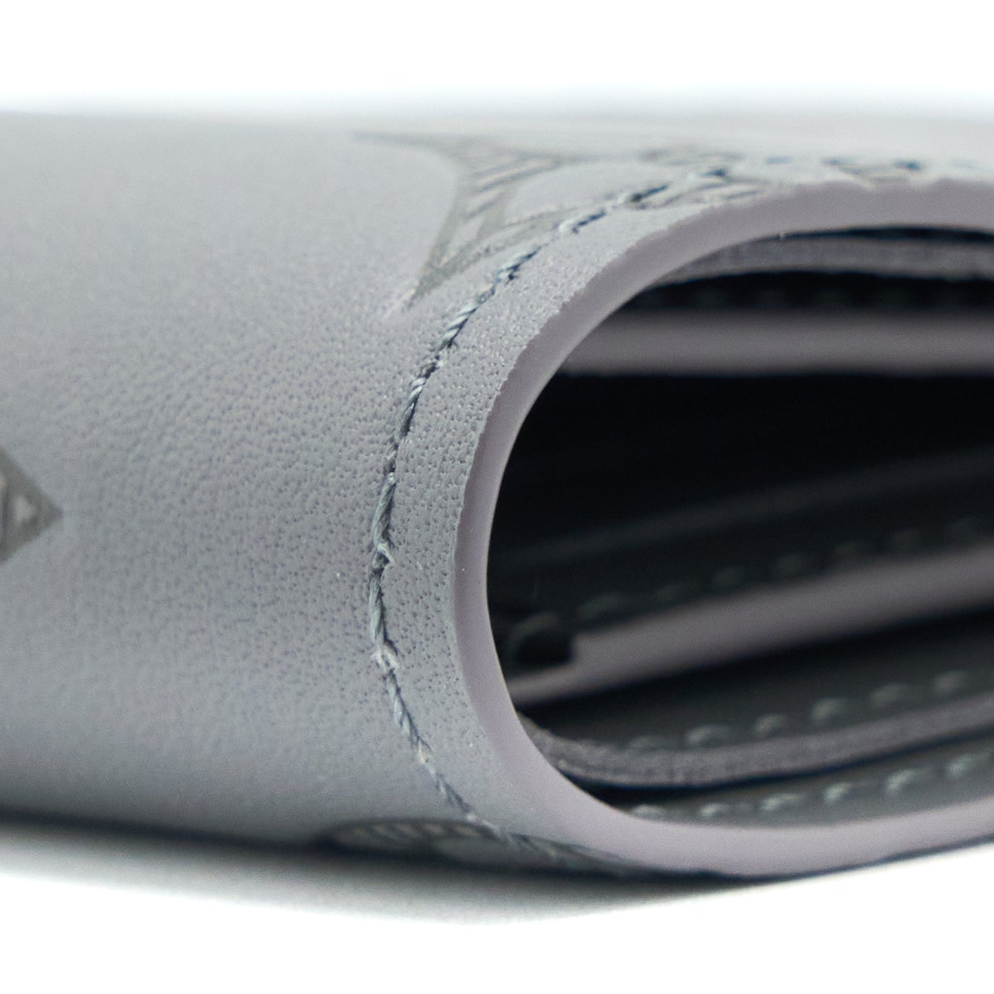 Louis Vuitton Multiple Wallet Monogram Shadow Calfskin Grey (New Version)
