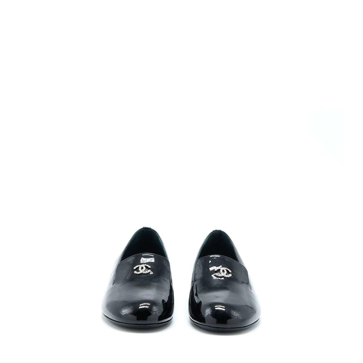 Chanel Size 35.5 Loafer with Pearl/Patent Black SHW