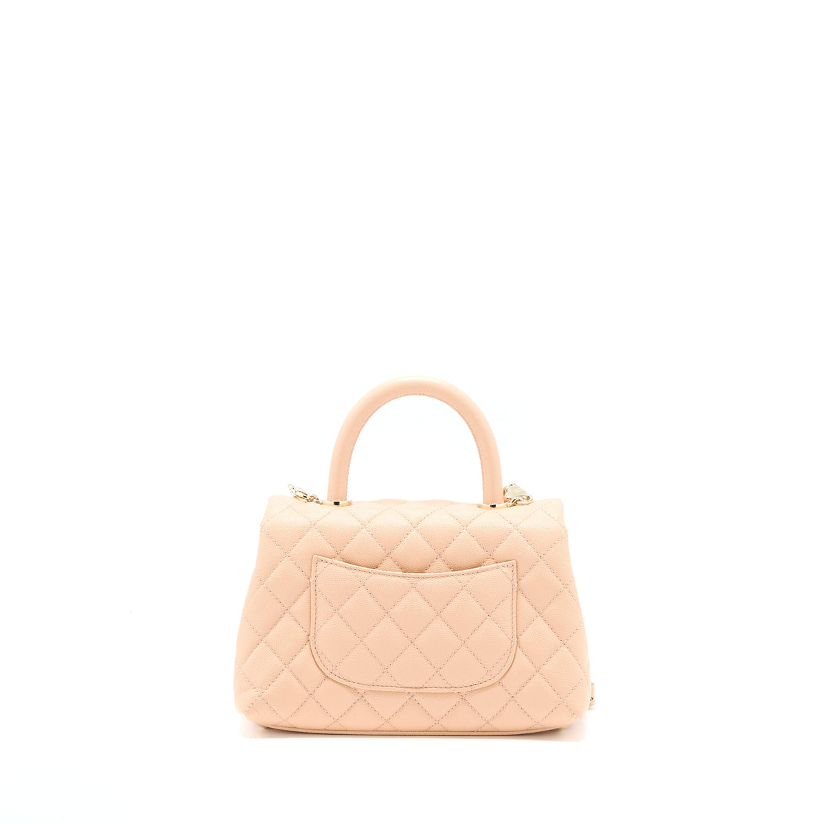 Chanel Small Coco Handle Caviar Light Pink LGHW
