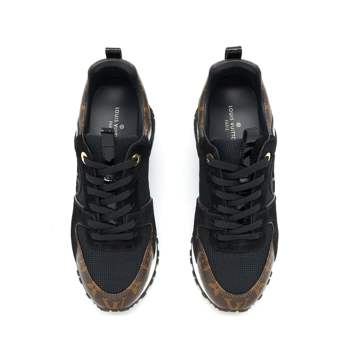 Louis Vuitton Size 36 Mesh Run Away Sneaker Monogram Canvas/Multicolour