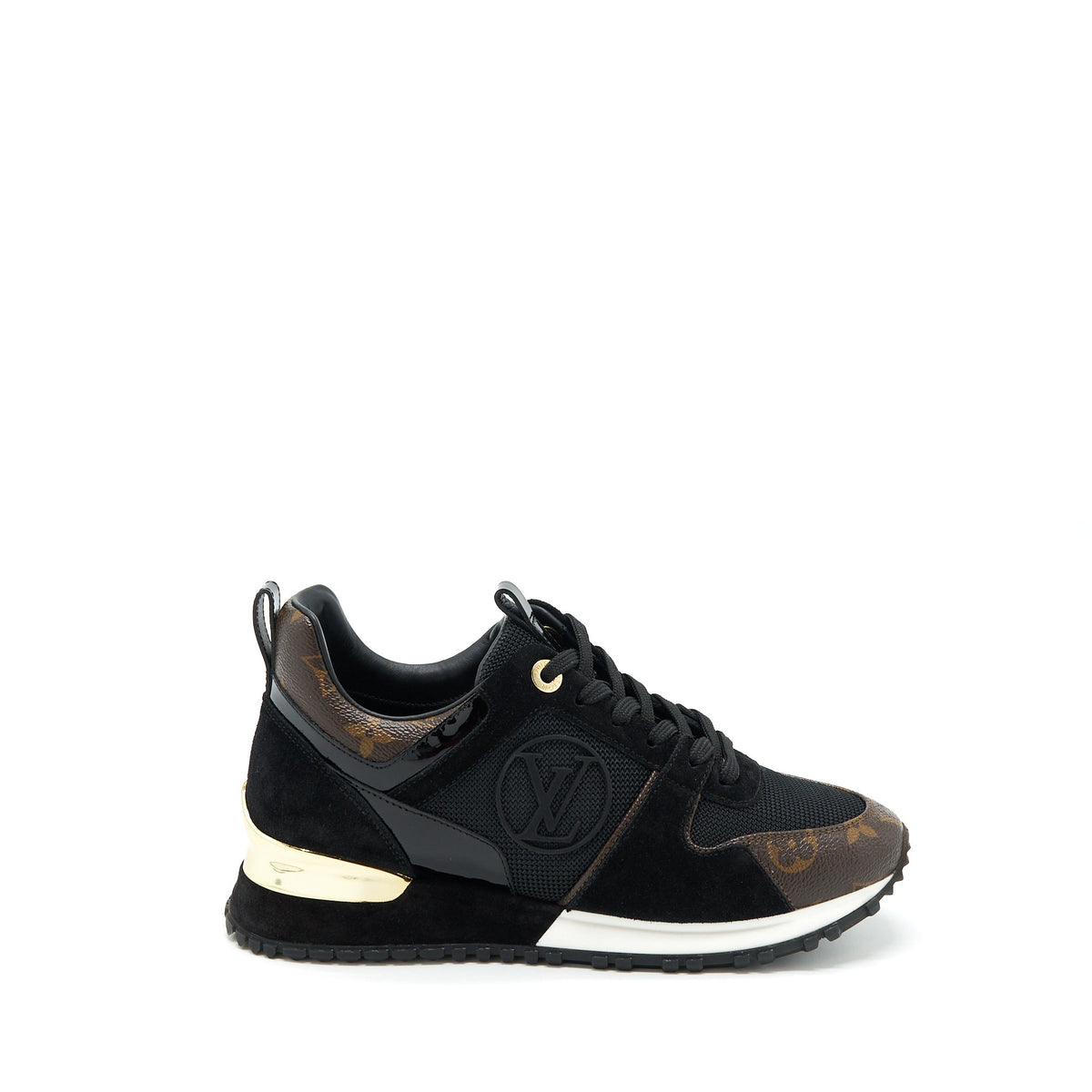 Louis Vuitton Size 36 Mesh Run Away Sneaker Monogram Canvas/Multicolour