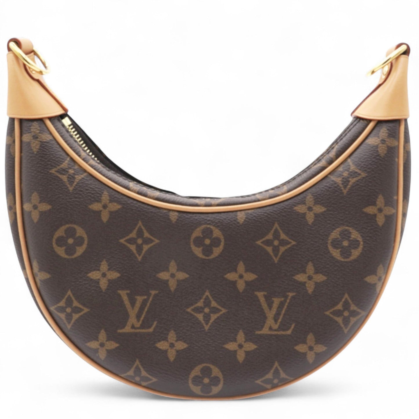 Monogram Loop Shoulder Bag Brown