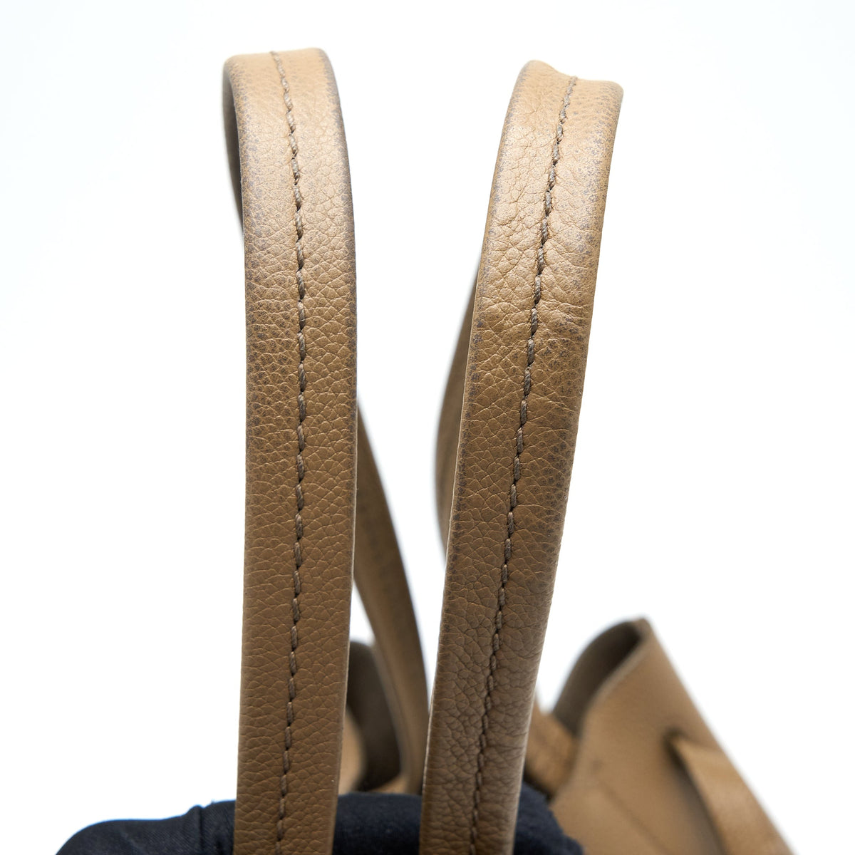 Celine Small Cabas Phantom Calfskin Taupe SHW
