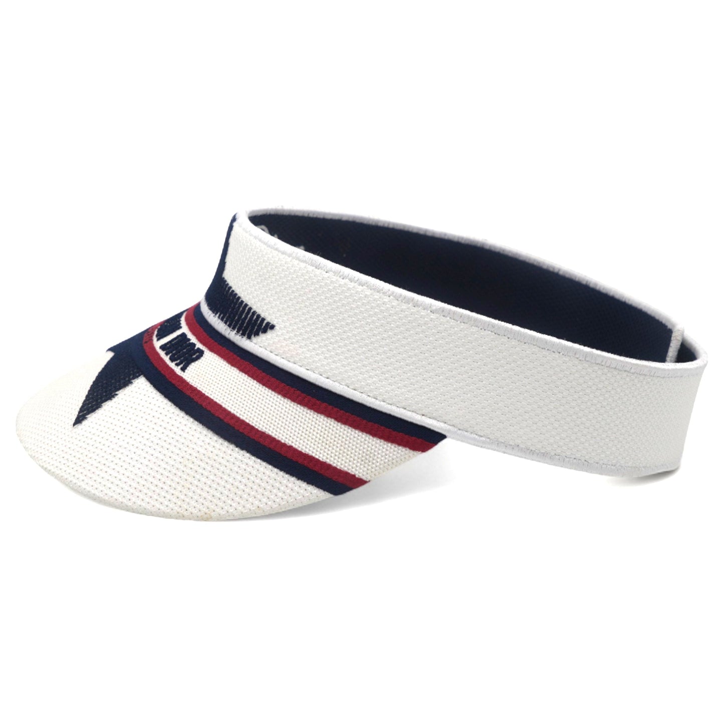 Dior Toile Star Logo Visor White