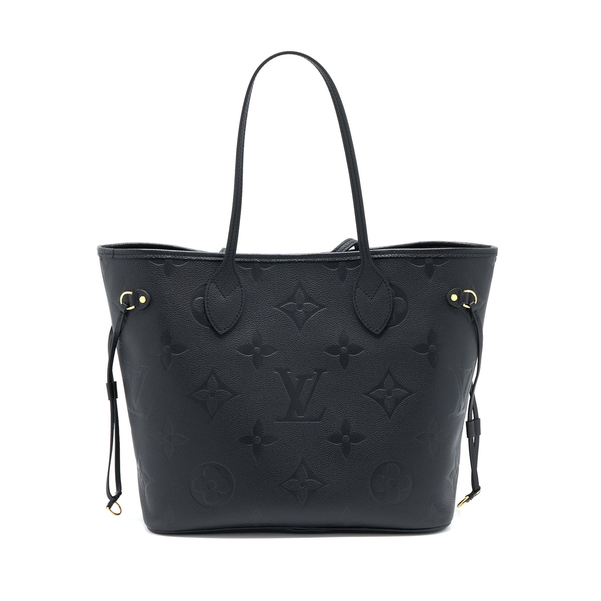 Louis Vuitton Neverfull MM Monogram Empreinte Black GHW
