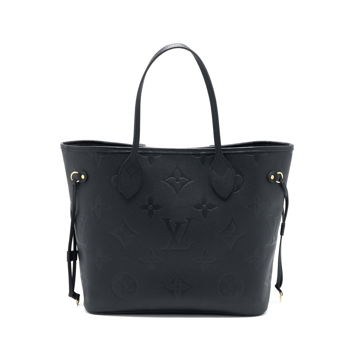 Louis Vuitton Neverfull MM Monogram Empreinte Black GHW