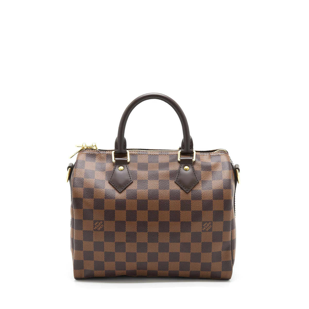 Louis Vuitton Speedy Bandouliere 25 Damier Ebene Canvas GHW
