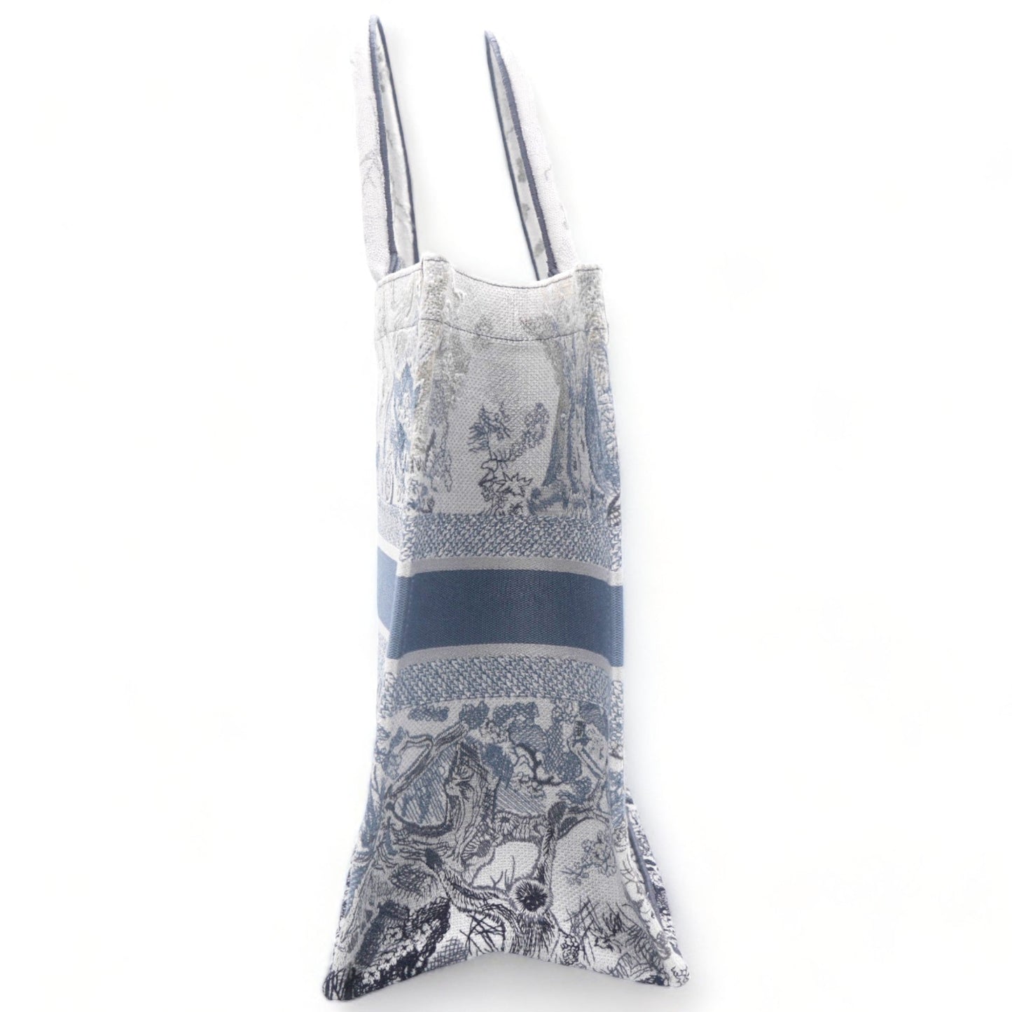 Dior Gradient Blue Toile de Jouy Large Dior Book Tote