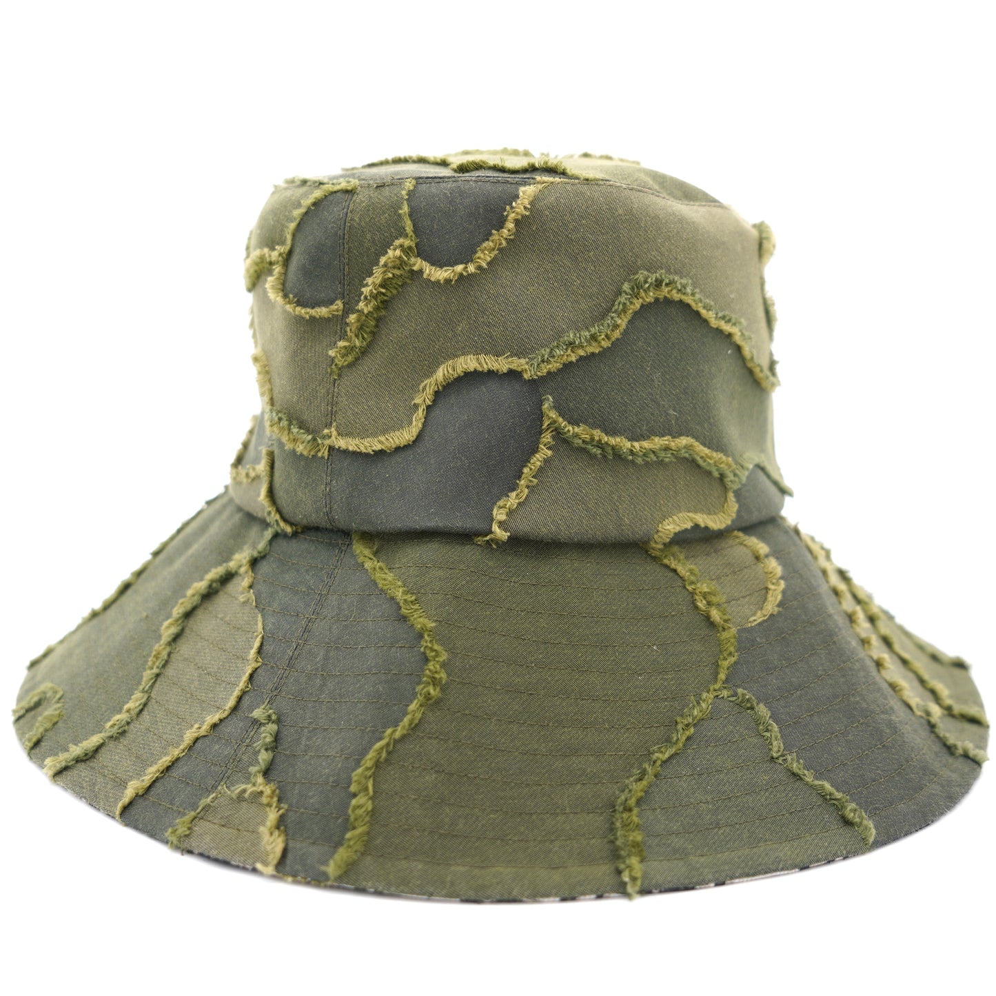 Dior Camouflage Logo Bucket Hat 57 Green