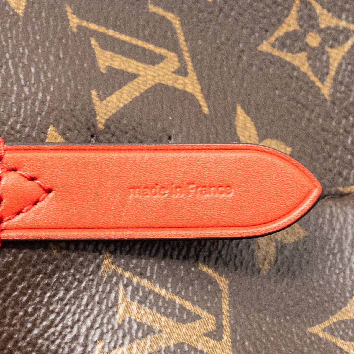 Louis Vuitton neonoe monogram canvas / red GHW