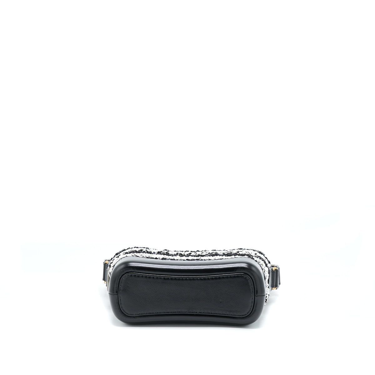 Chanel Small Gabrielle Hobo Bag Sequins Black/White With Multicolour Hardware