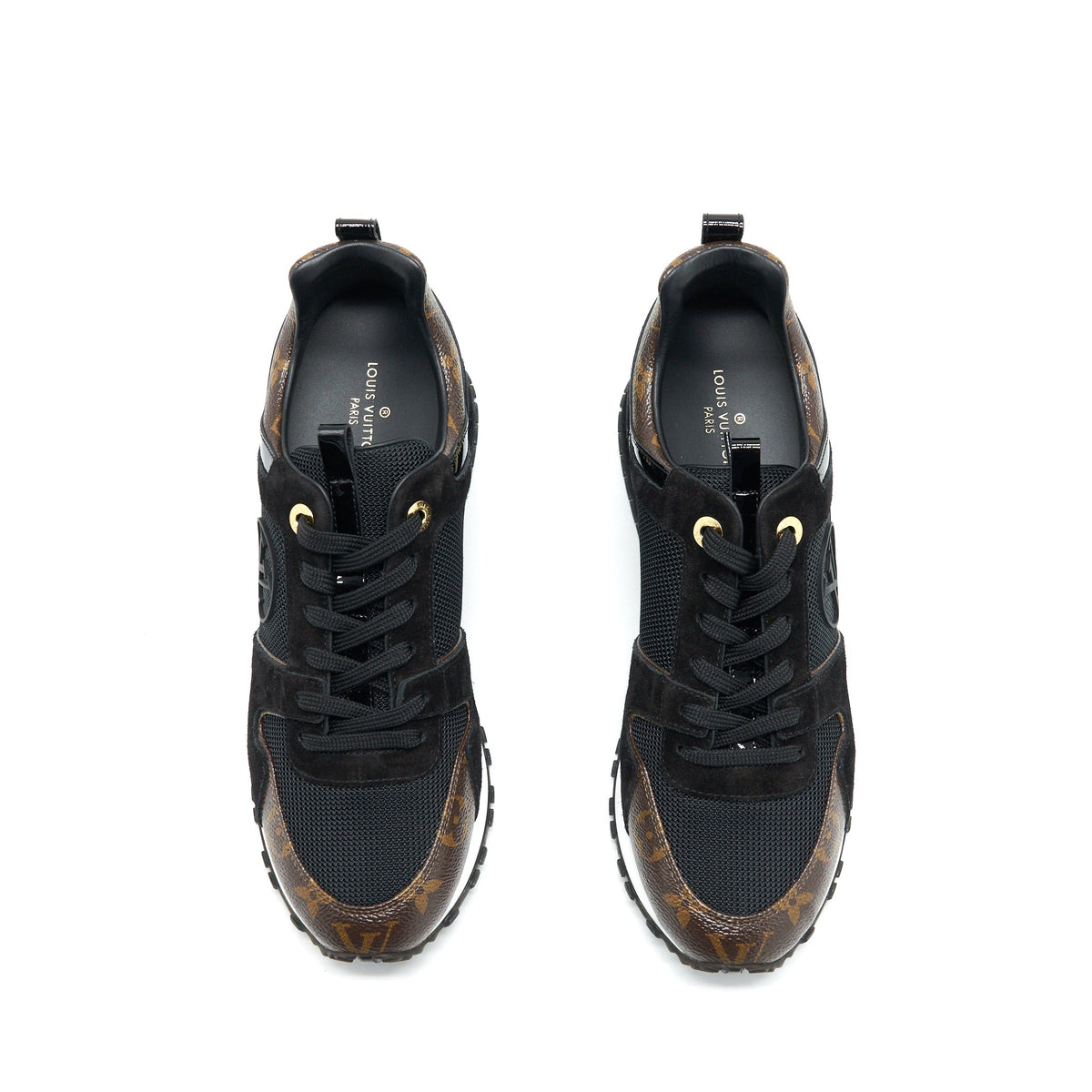 Louis Vuitton size 39.5 Run Away Sneakers Monogram