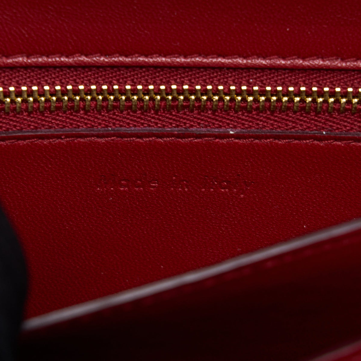 Celine Small Classic Box Bag Calfskin Red GHW