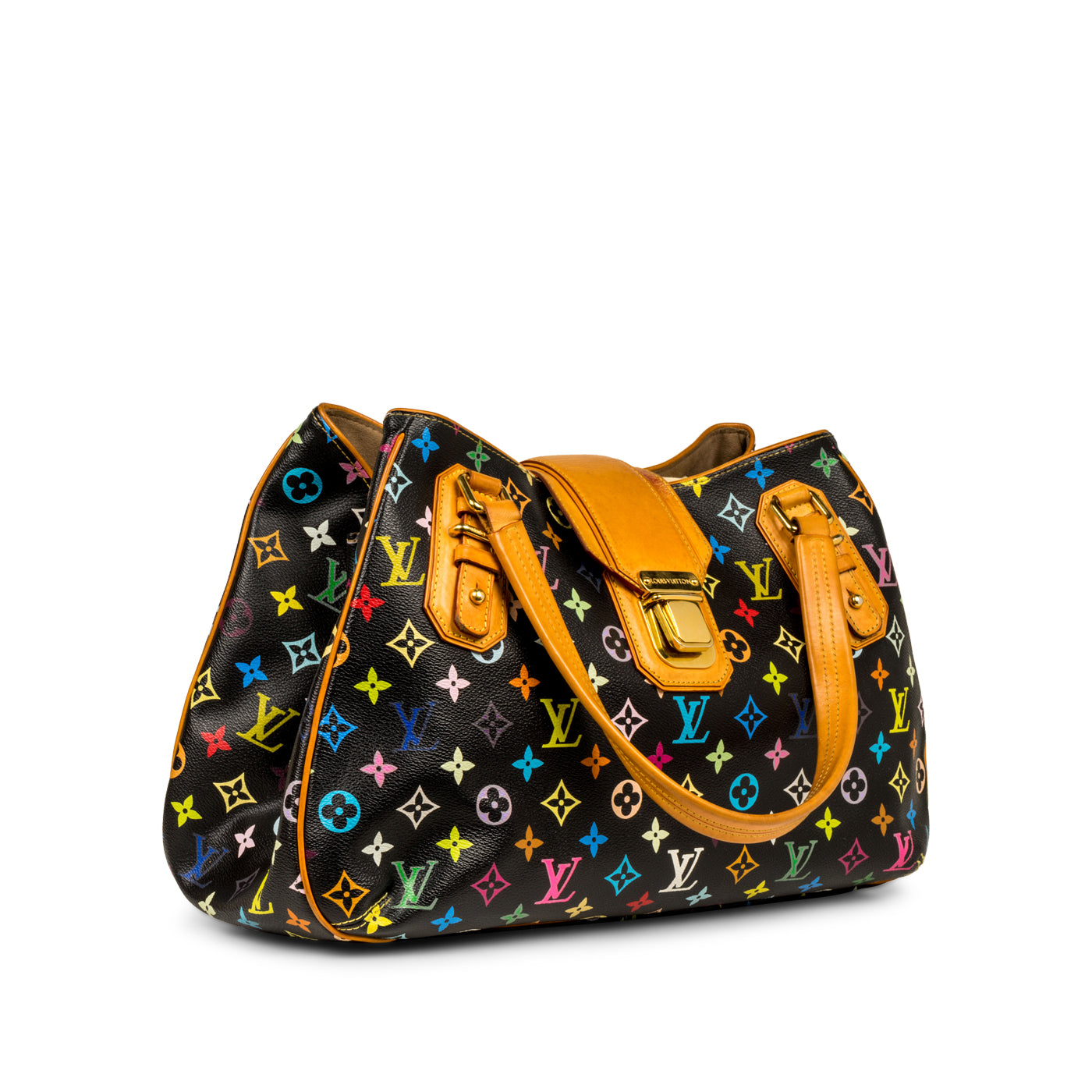 Multicolour Monogram Canvas Tote
