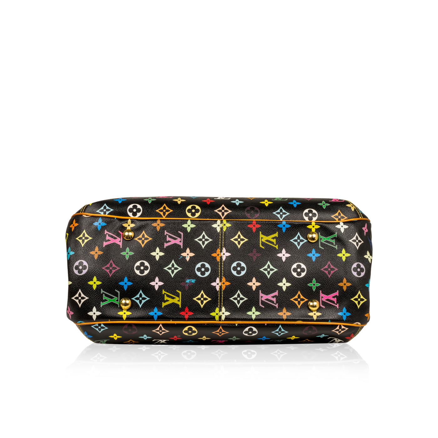 Multicolour Monogram Canvas Tote