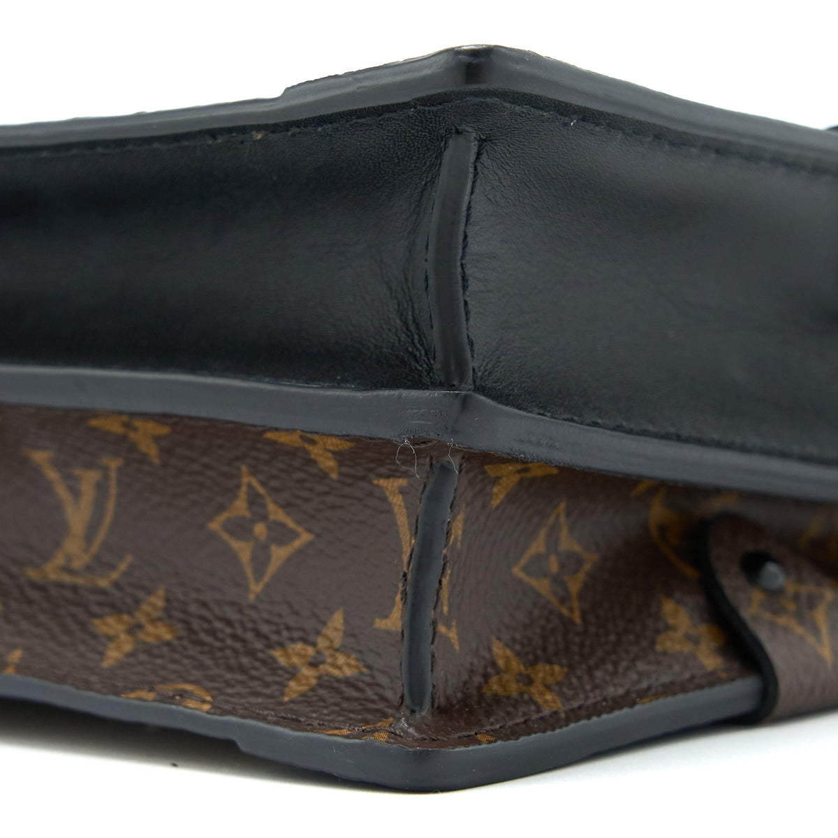 Louis Vuitton Trunk Clutch Monogram Reverse Canvas GHW