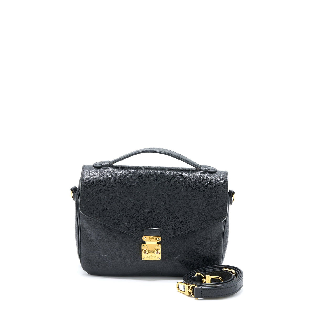 Louis Vuitton Pochette Métis Monogram Empreinte Black GHW