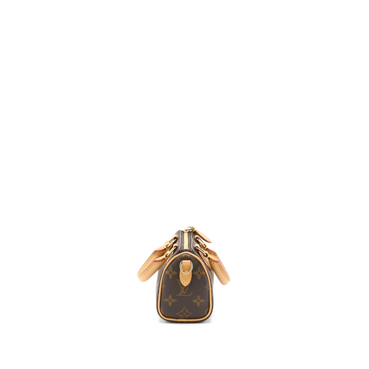 Louis Vuitton Nano Speedy Monogram Canvas GHW (New Version)