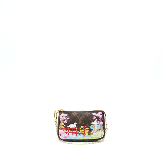 Louis Vuitton Christmas Limited 2021 Mini Pochette Accessories