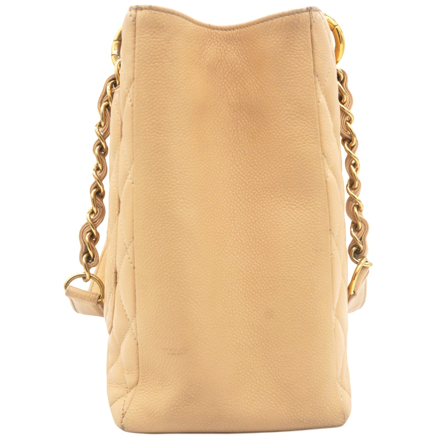 Chanel Caviar Quilted Grand Shopping Tote GST Beige Clair