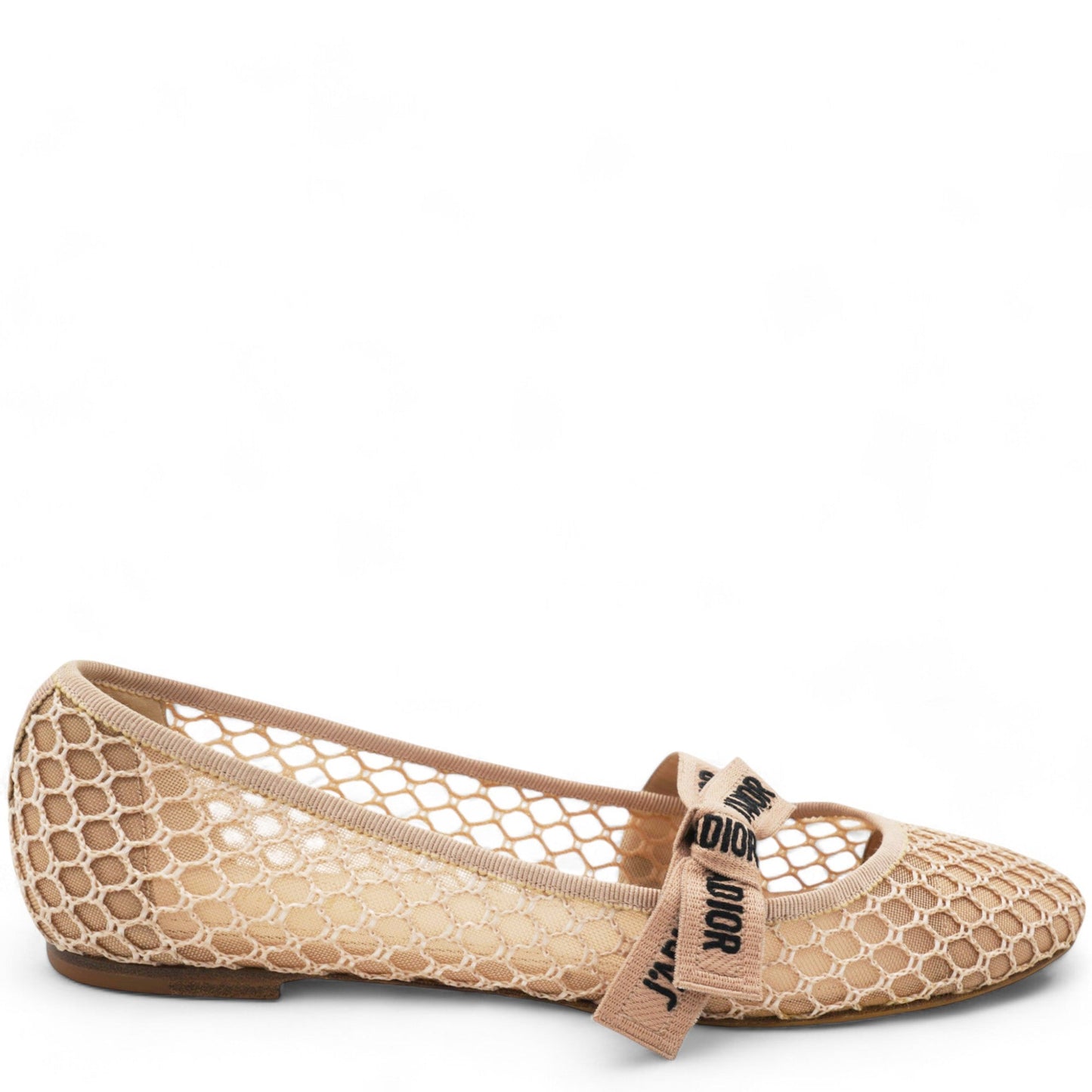 Dior Resille Ribbon Miss J'Adior Ballet Flat Size 38.5