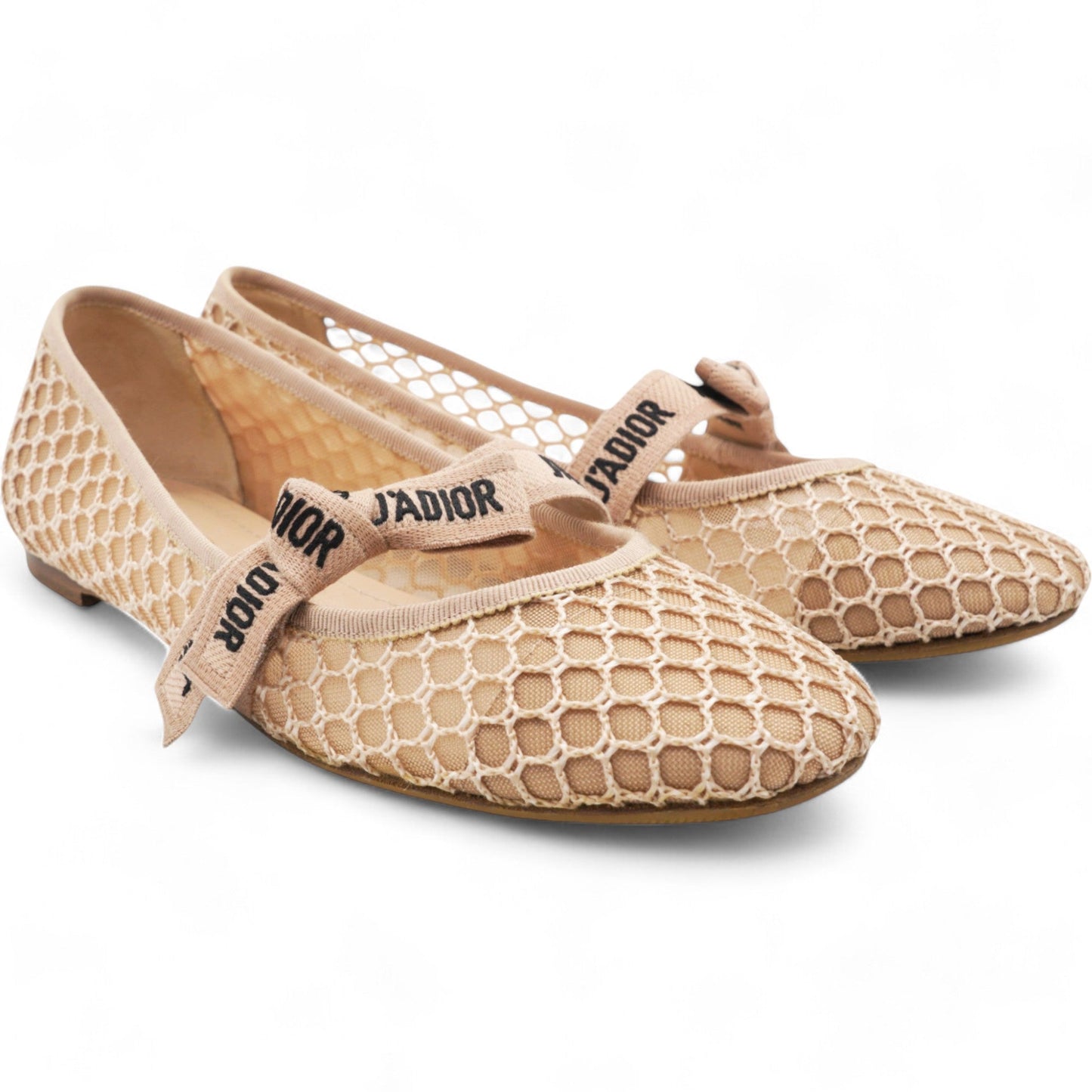 Dior Resille Ribbon Miss J'Adior Ballet Flat Size 38.5