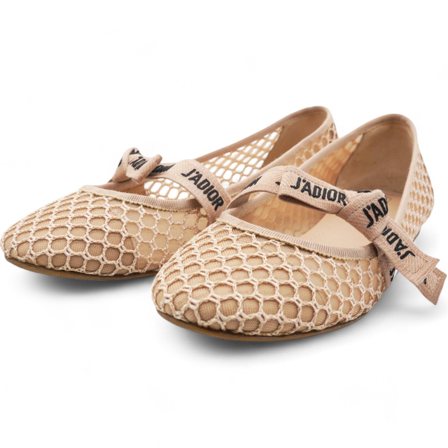 Dior Resille Ribbon Miss J'Adior Ballet Flat Size 38.5