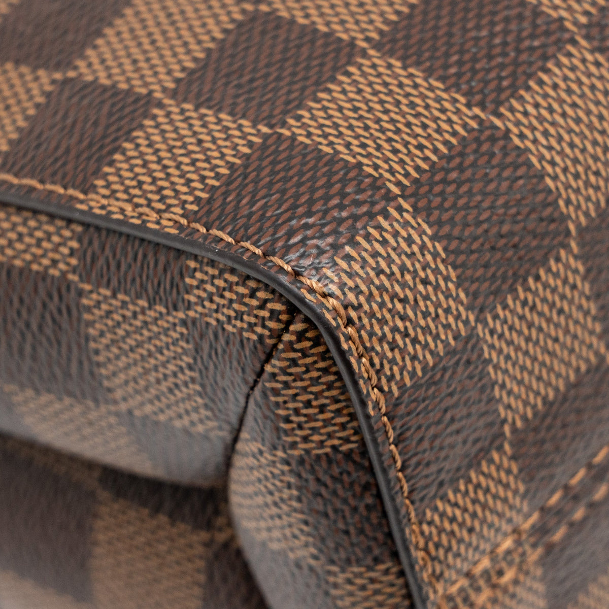 Louis Vuitton Vavin PM Damier Ebene Canvas Cream White GHW