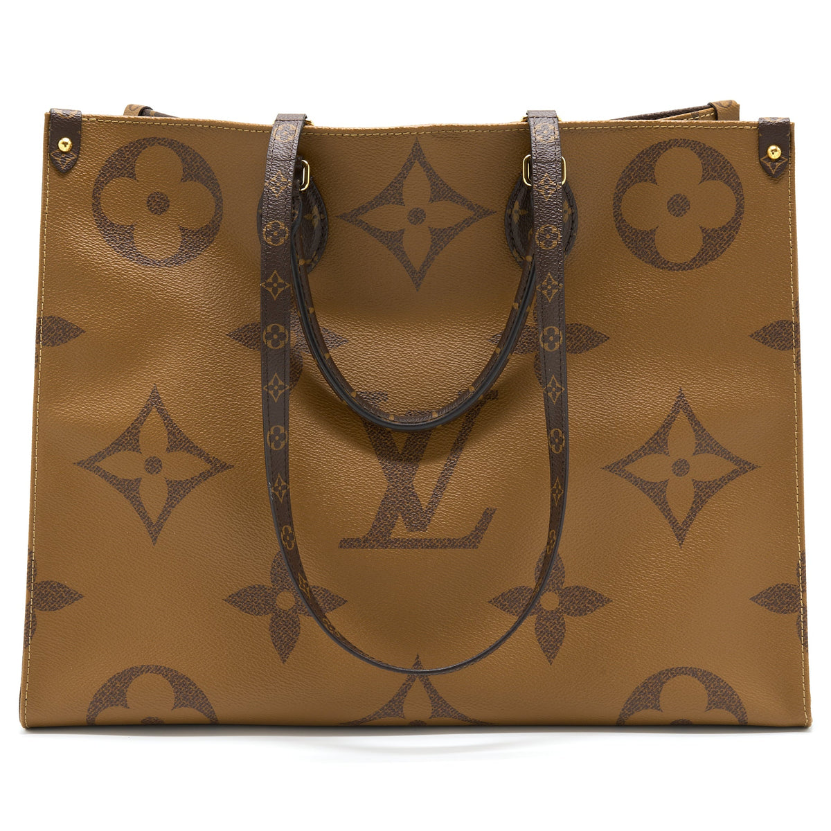 Louis Vuitton On The Go GM Monogram Reverse Canvas GHW