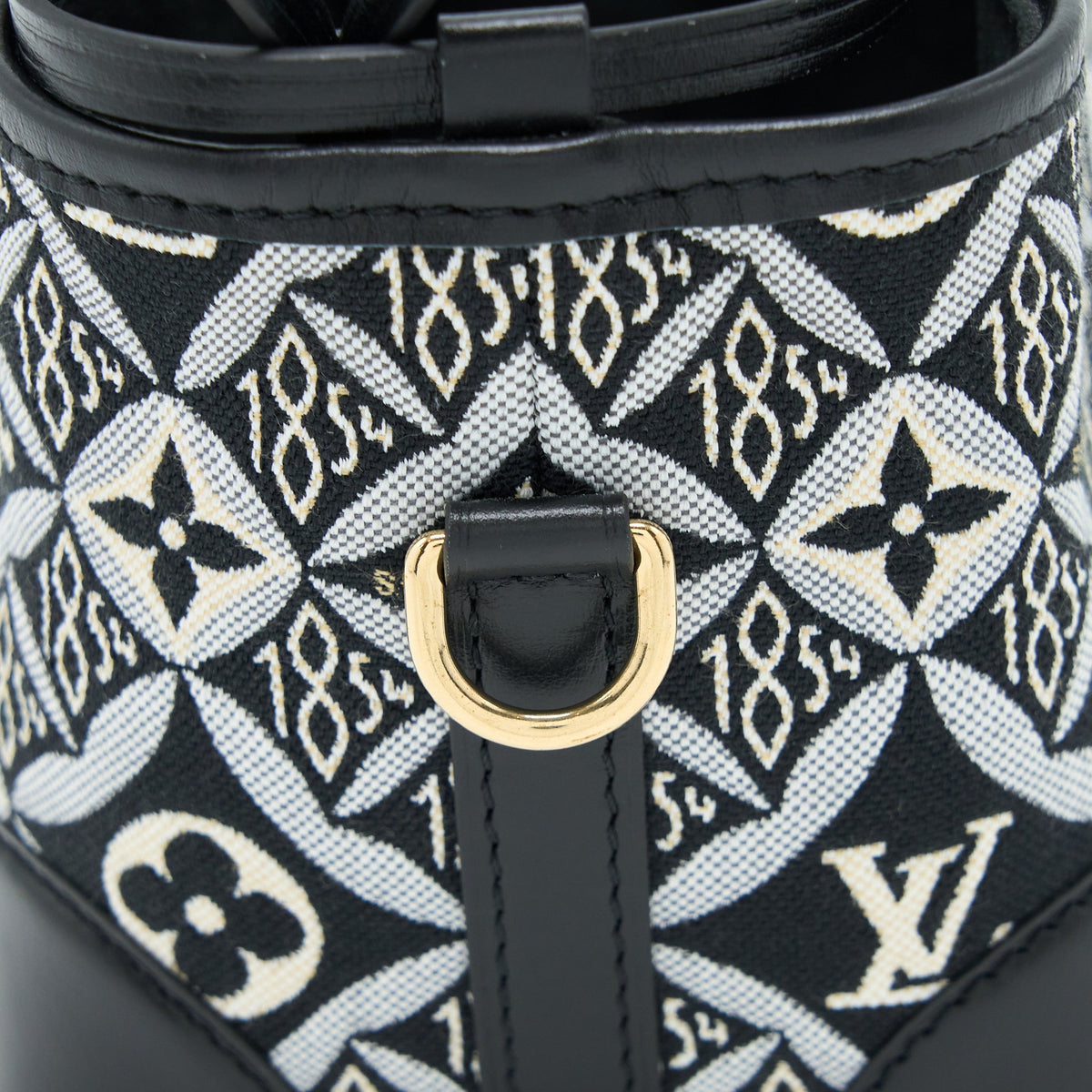 Louis Vuitton Since 1854 Noe Purse Canvas/Leather Black/Multicolour GHW