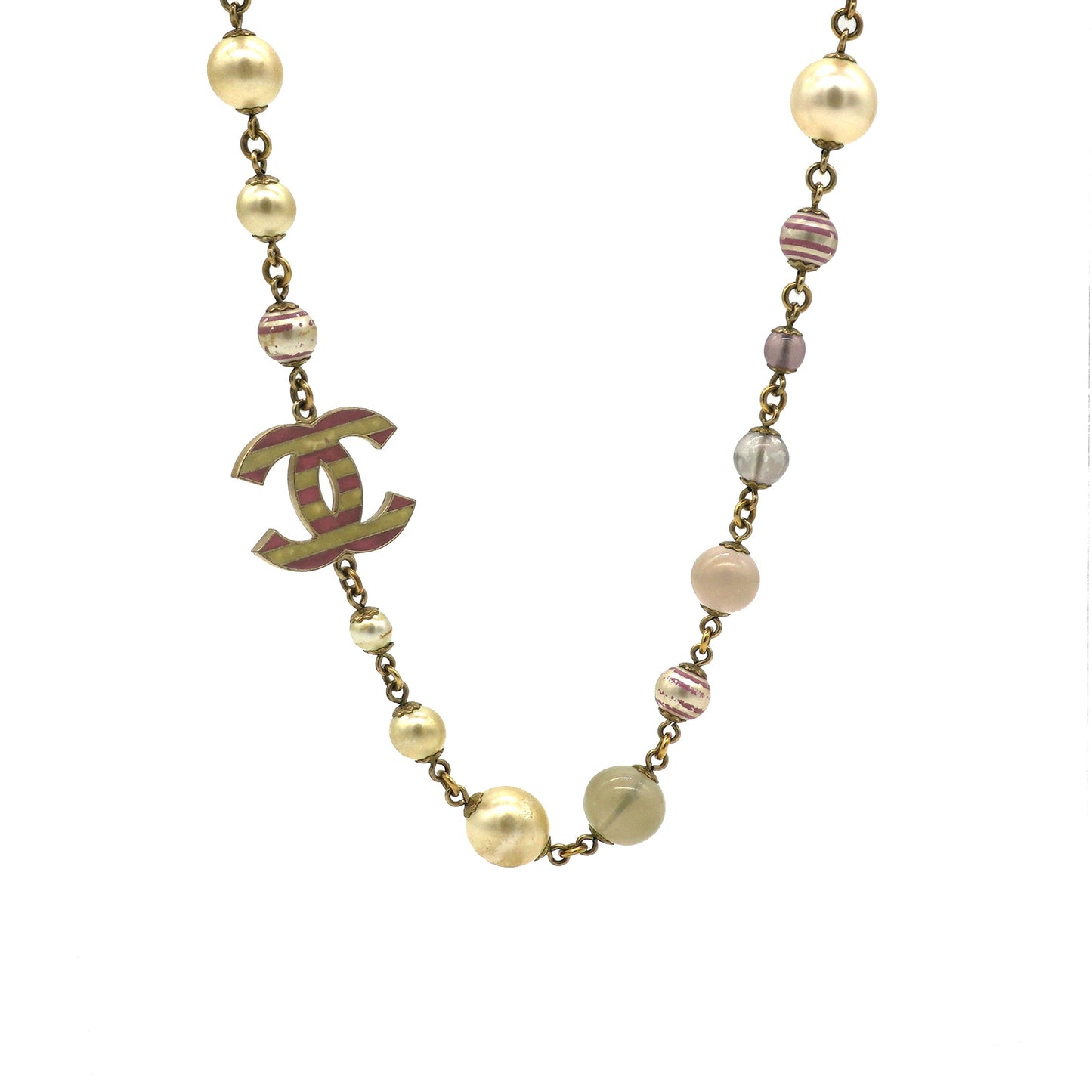 Chanel CC Pearls Necklace