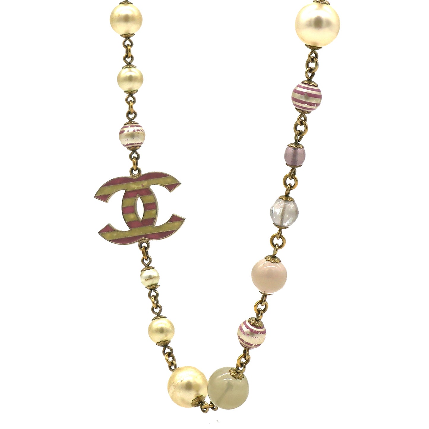 Chanel CC Pearls Necklace