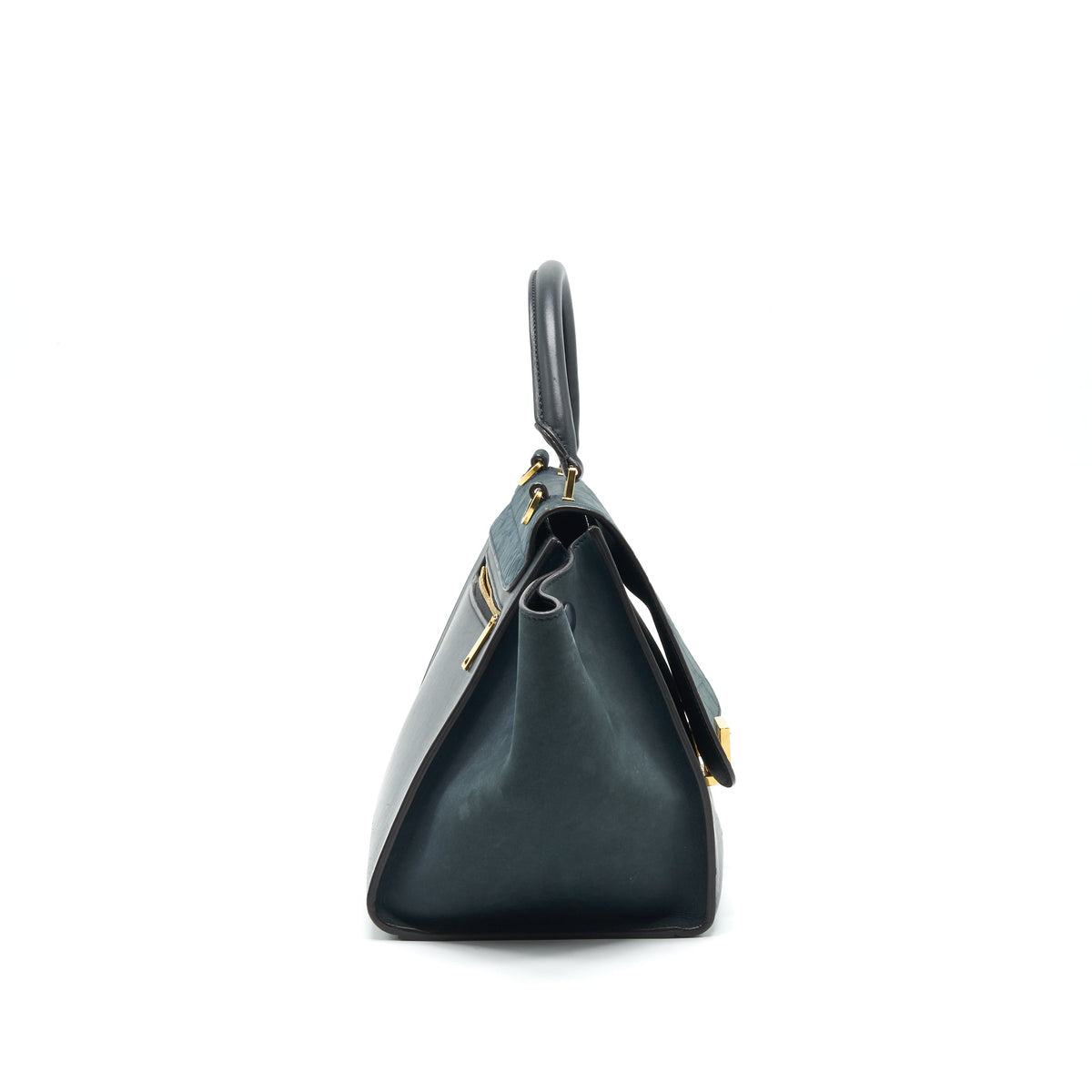 Celine Trapeze Bag Deep Grey / Black GHW