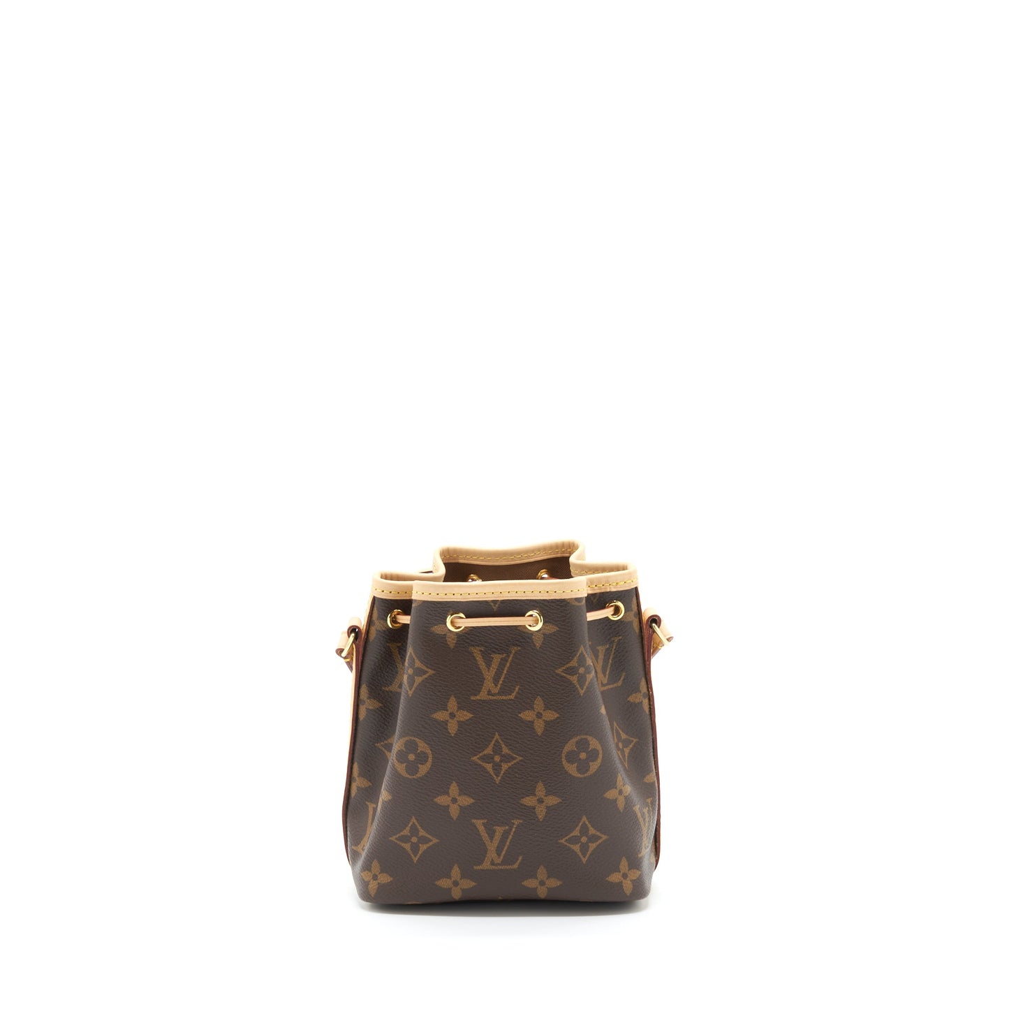 Louis Vuitton Nano Noe Monogram Canvas GHW
