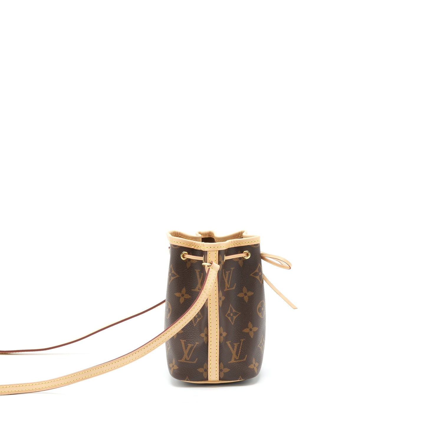 Louis Vuitton Nano Noe Monogram Canvas GHW