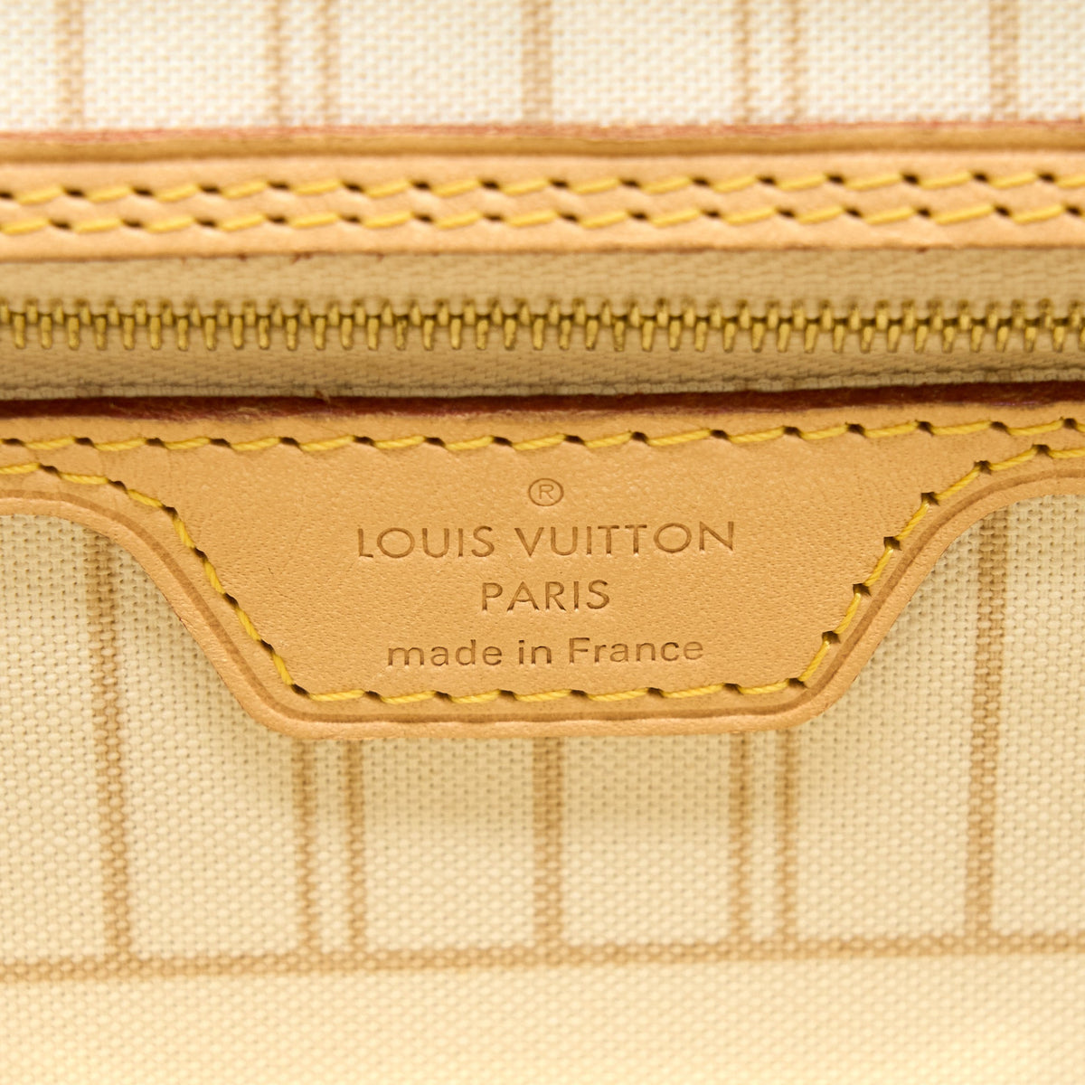 Louis Vuitton Neverfull MM Damier Azur Canvas GHW