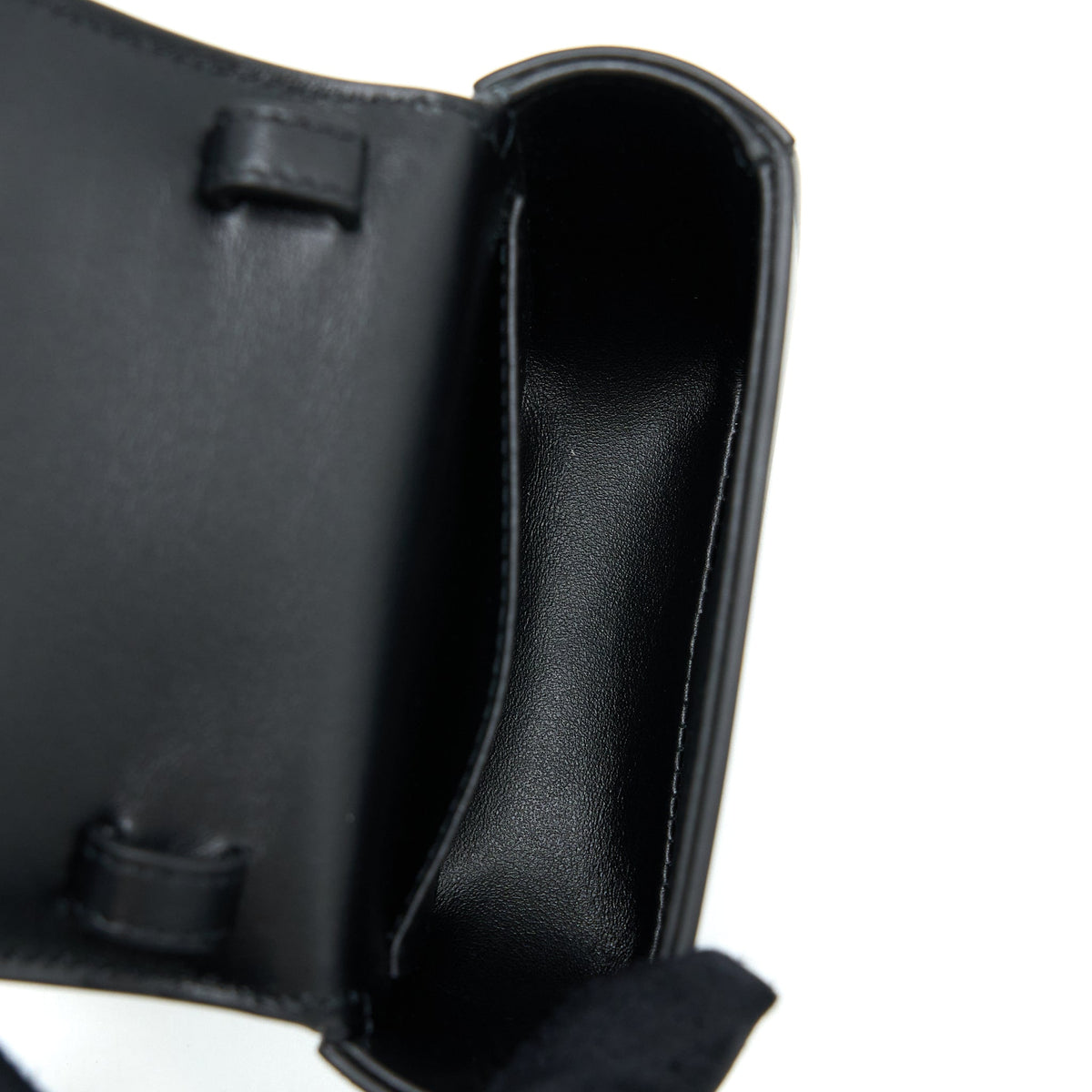 Celine Mini Triomphe in Shiny Calfskin Black GHW