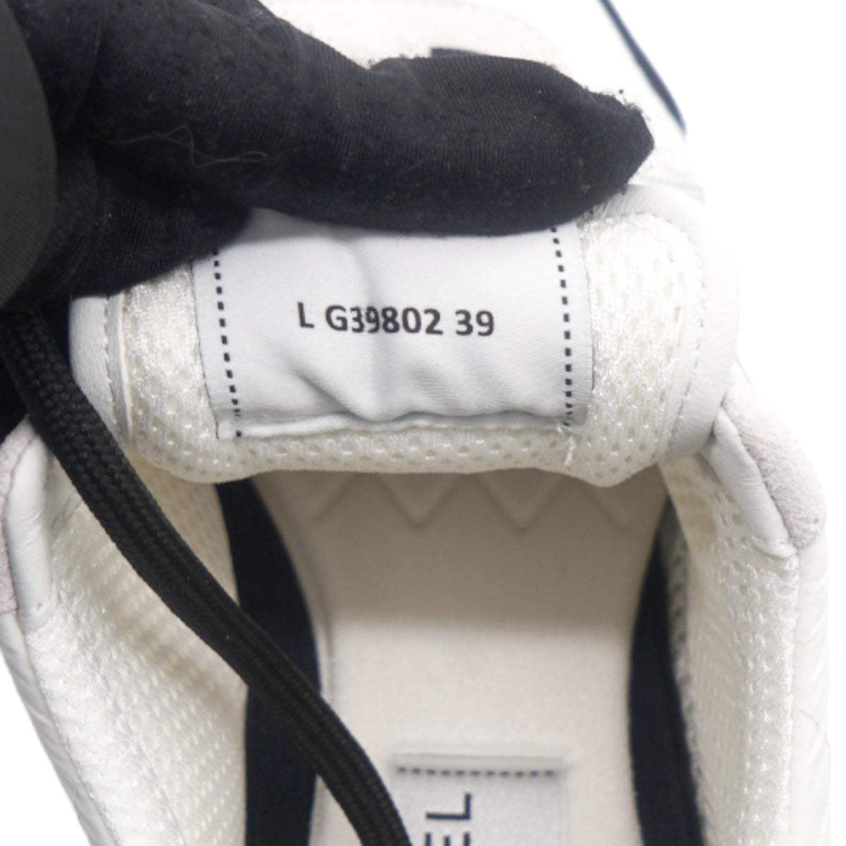 Chanel Suede Fabric Calfskin Women CC Sneakers 39