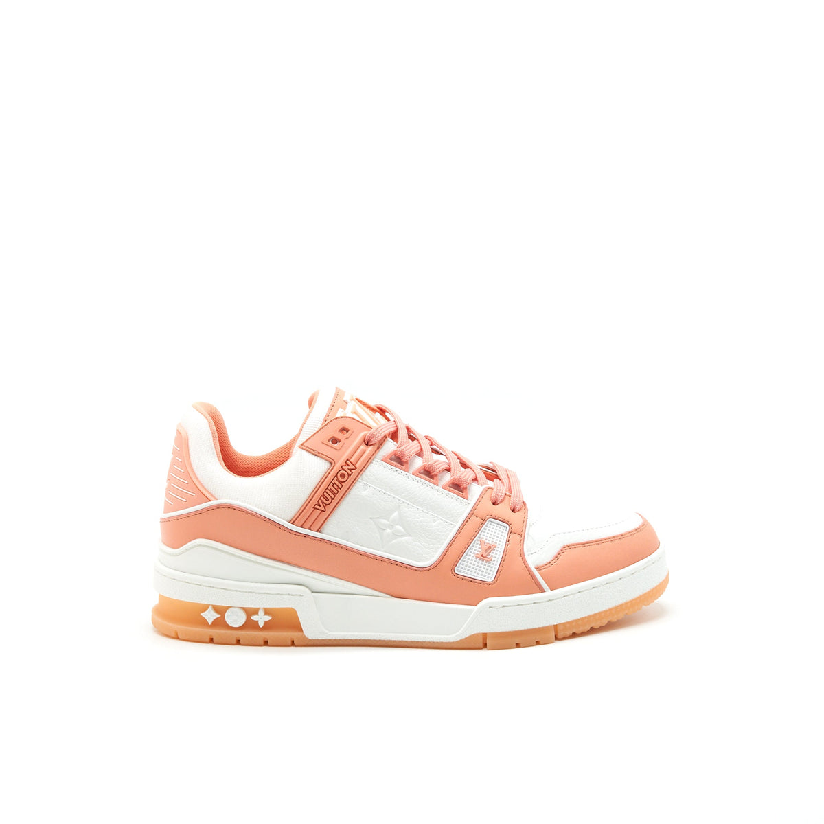 Louis Vuitton Size 6 Neon LV Trainer Sneakers