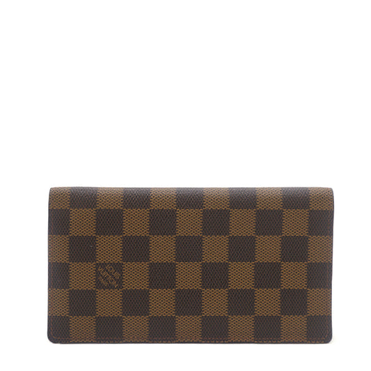Damier Ebene Canvas Porte Valeurs Organizer Wallet