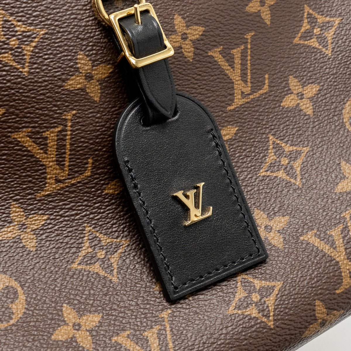 Louis Vuitton Odeon Pm Bag Monogram Canvas Black GHW