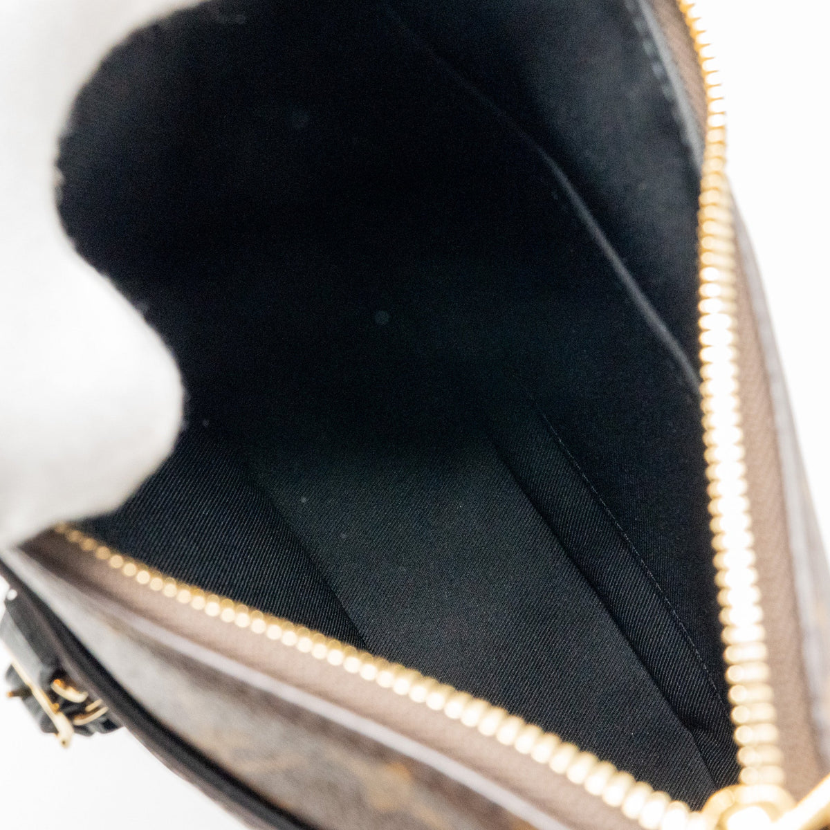 Louis Vuitton Odeon Pm Bag Monogram Canvas Black GHW