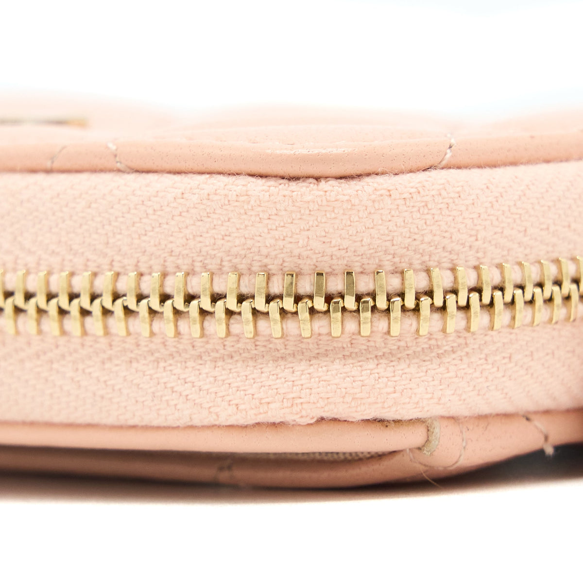 Chanel Zip  Holder Lambskin Light Pink LGHW