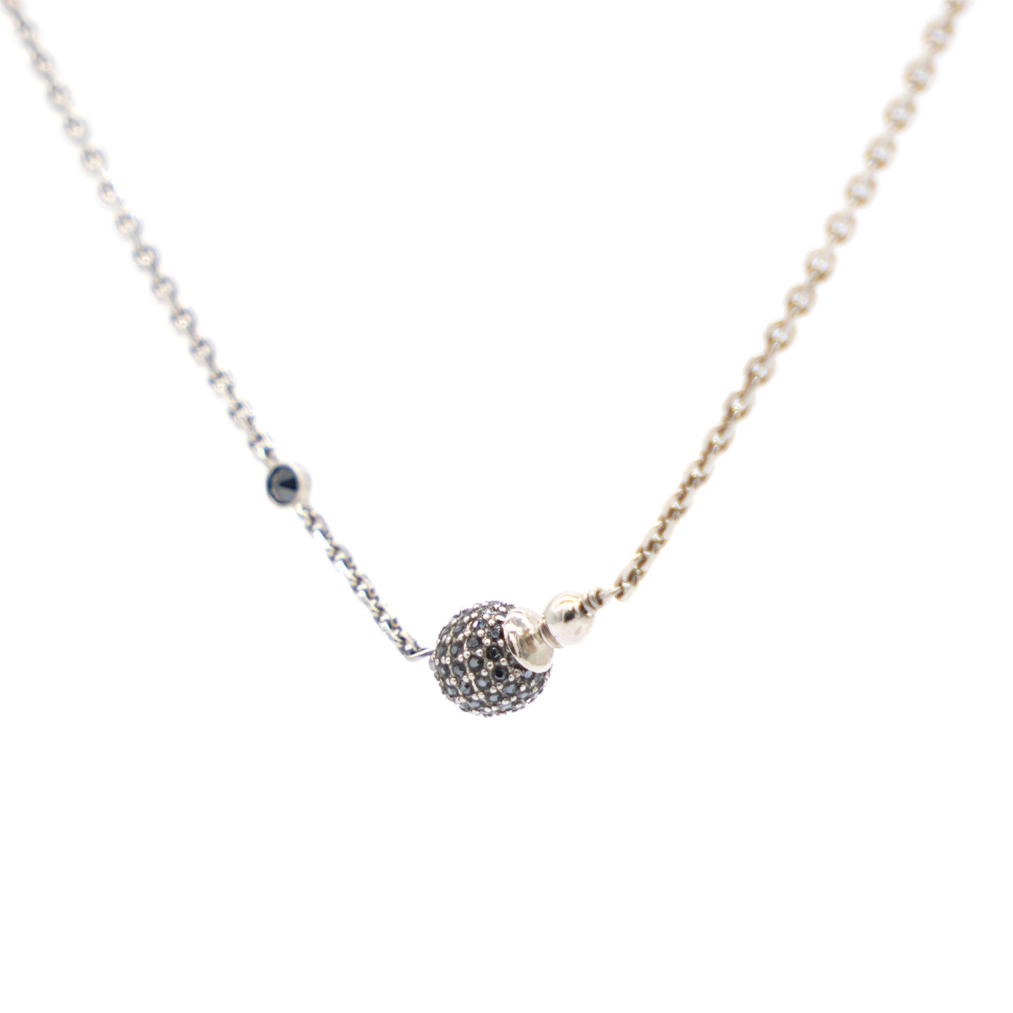 Dior Silver Ball Necklace