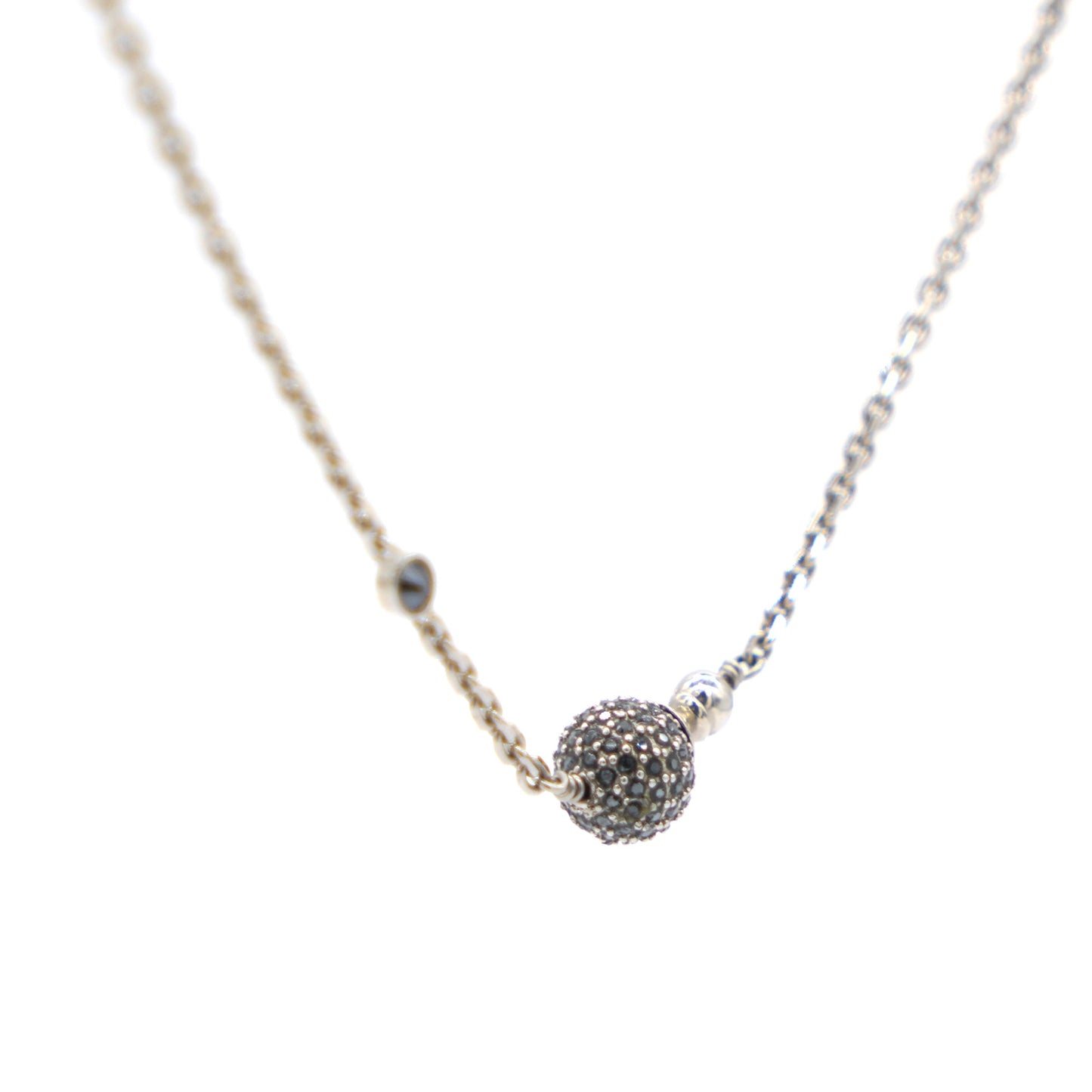 Dior Silver Ball Necklace