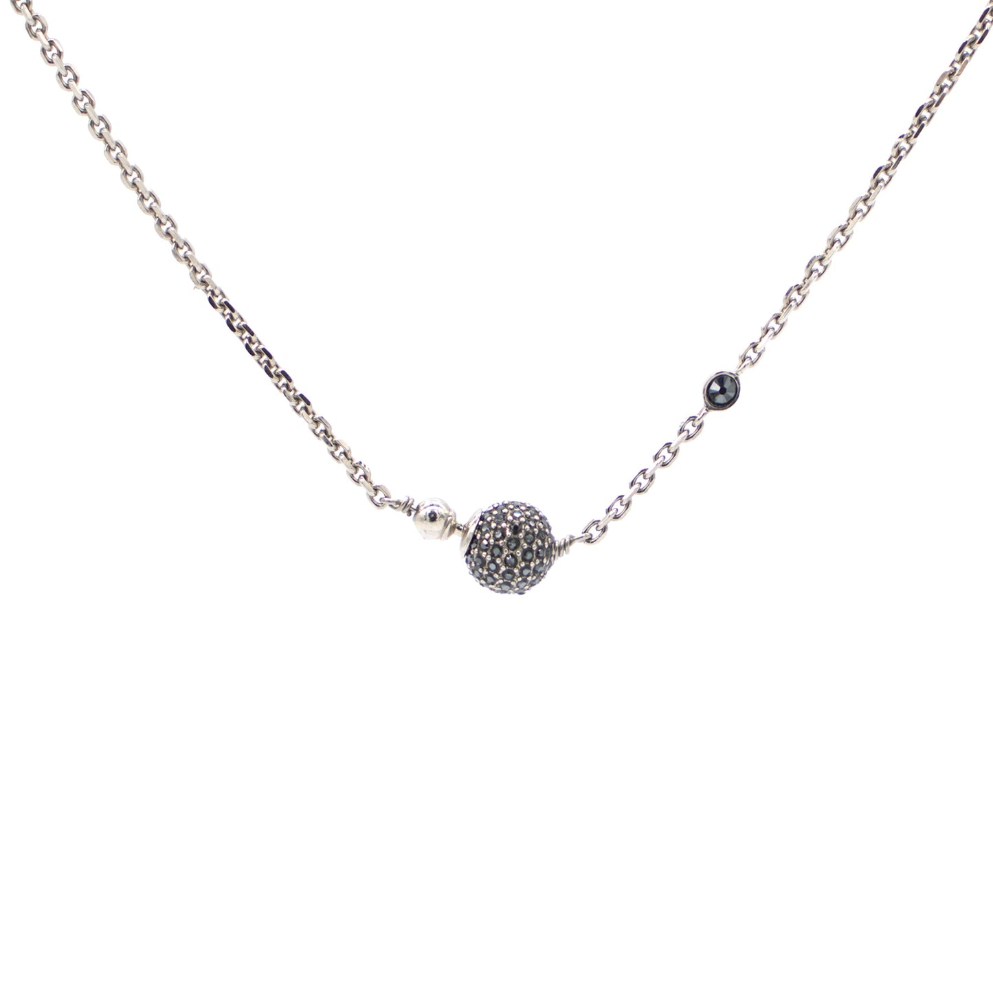 Dior Silver Ball Necklace