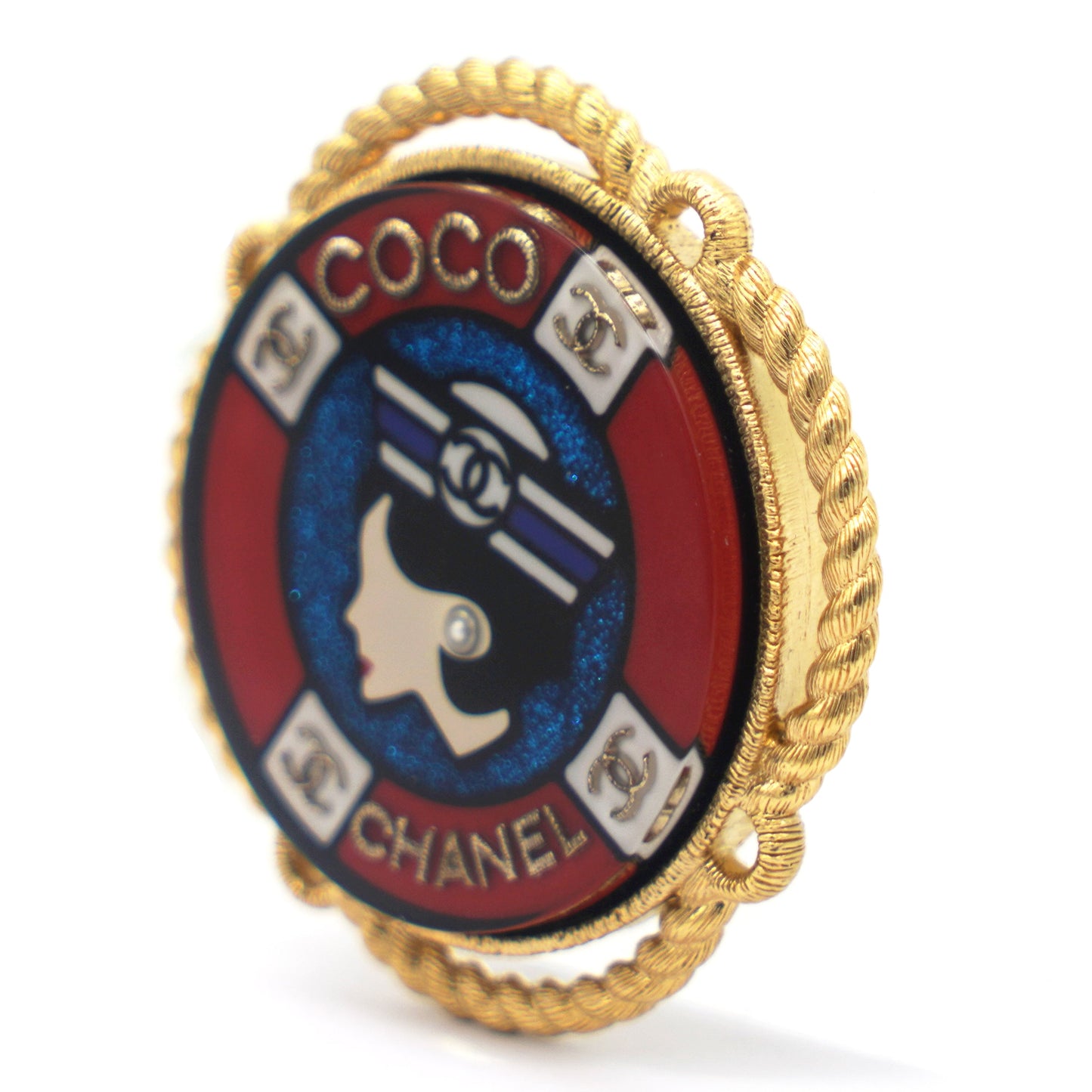 Chanel Coco Nautical Brooch Multi-colours